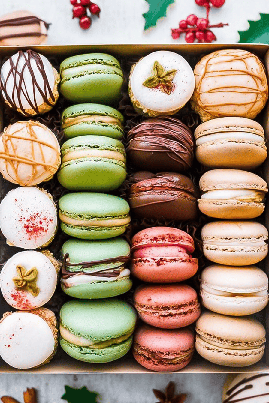 Christmas Macaron Flavors To Sweeten Your Holiday Celebrations 7 Christmas Macarons