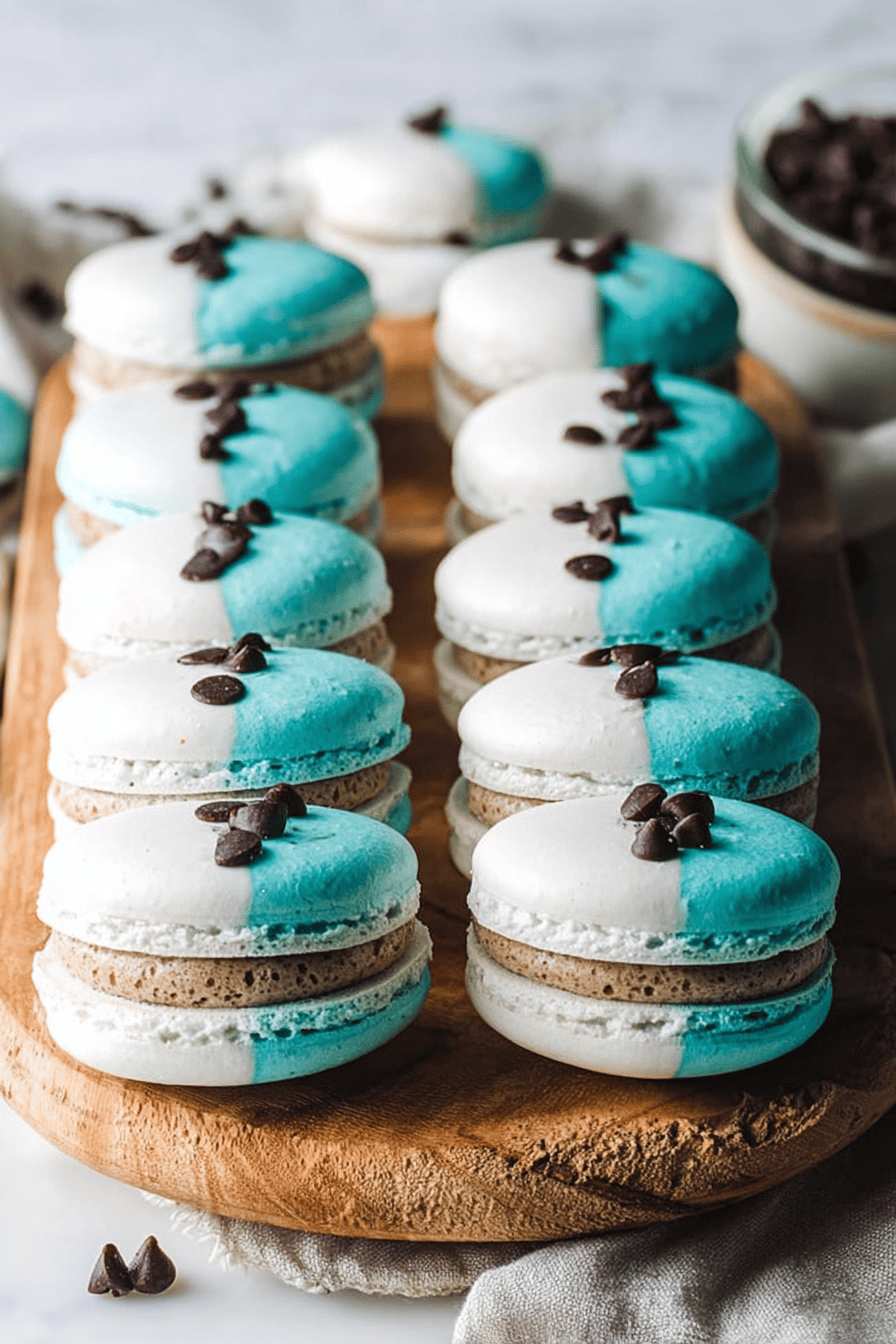 Cookie Dough Macarons Recipe With Creamy Filling And Crunchy Texture 7 Cookie Dough Macarons