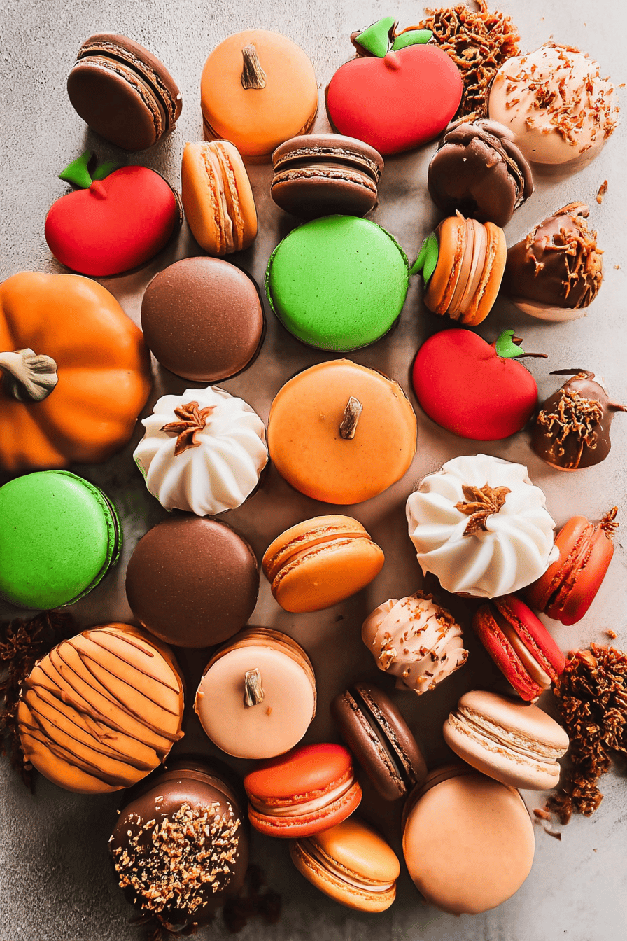 Fall Macarons