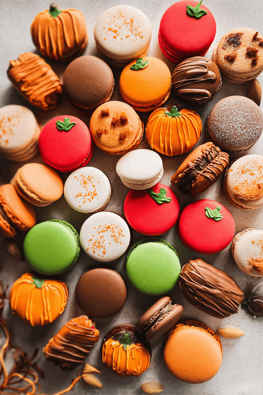 Fall Macarons