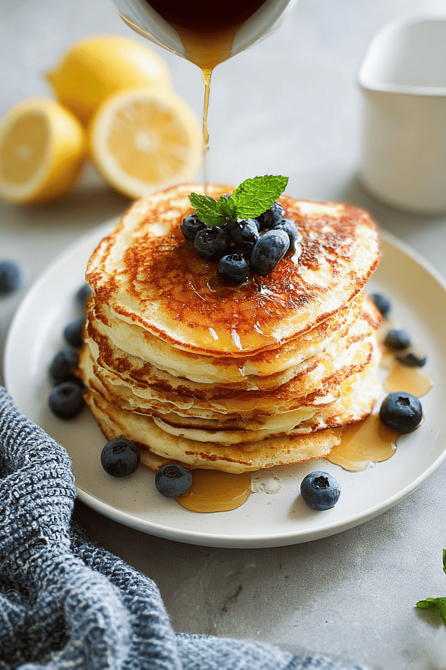 Lemon Ricotta Pancakes