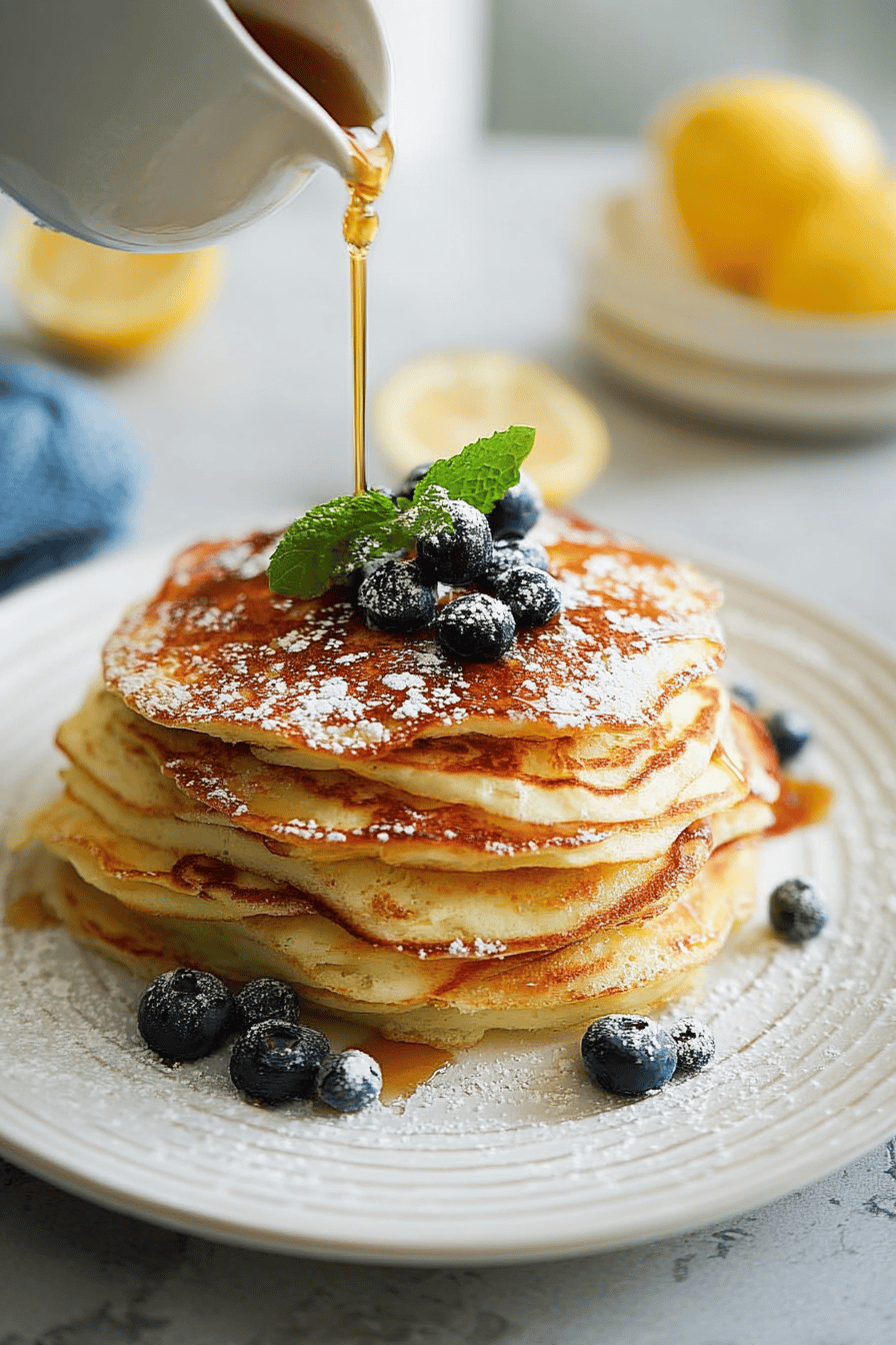 Lemon Ricotta Pancakes