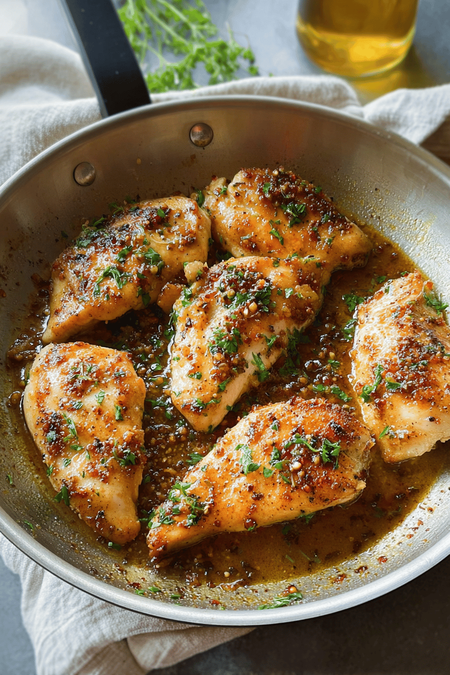 Maple Mustard Chicken Skillet Recipe For Quick Flavorful Dinners 7 Maple Mustard Skillet Chicken
