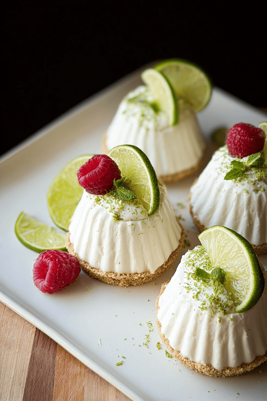 Mini Frozen Key Lime Pies Recipe For Refreshing Citrus Treats 7 Mini Frozen Key Lime Pies