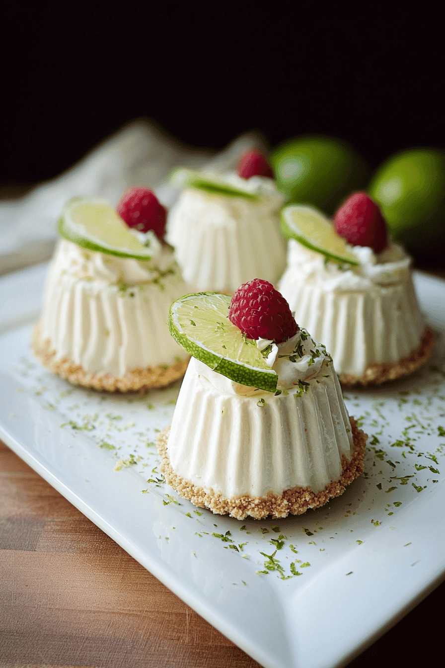 Mini Frozen Key Lime Pies Recipe For Refreshing Citrus Treats 6 Mini Frozen Key Lime Pies