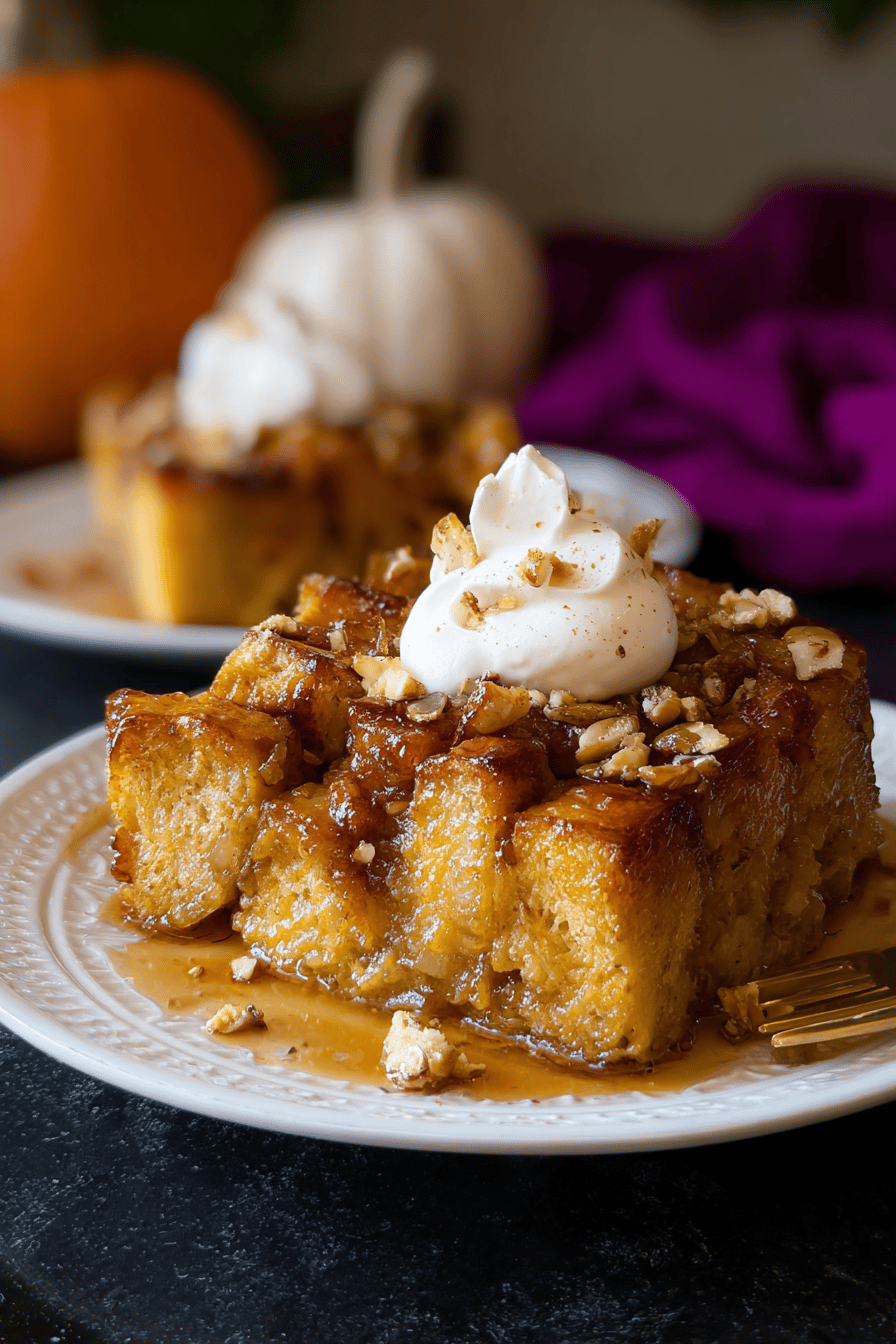 Pumpkin Bread Pudding Recipe With Warm Spices And Creamy Texture 6 Pumpkin Bread Pudding