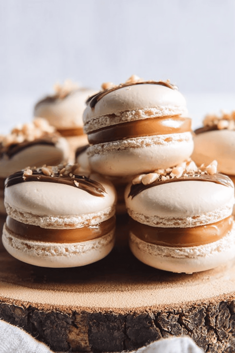 Toffee Macarons