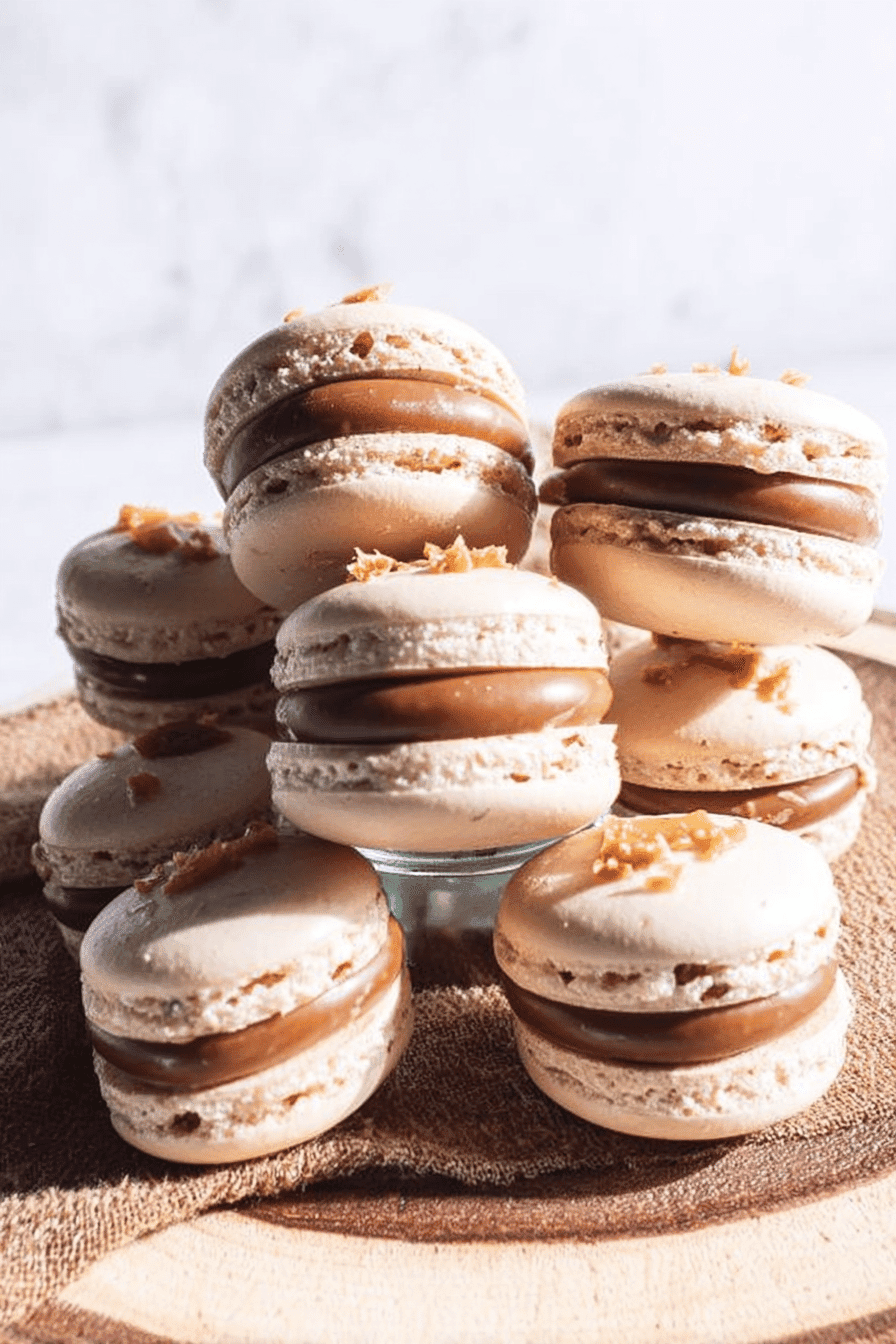 Toffee Macarons