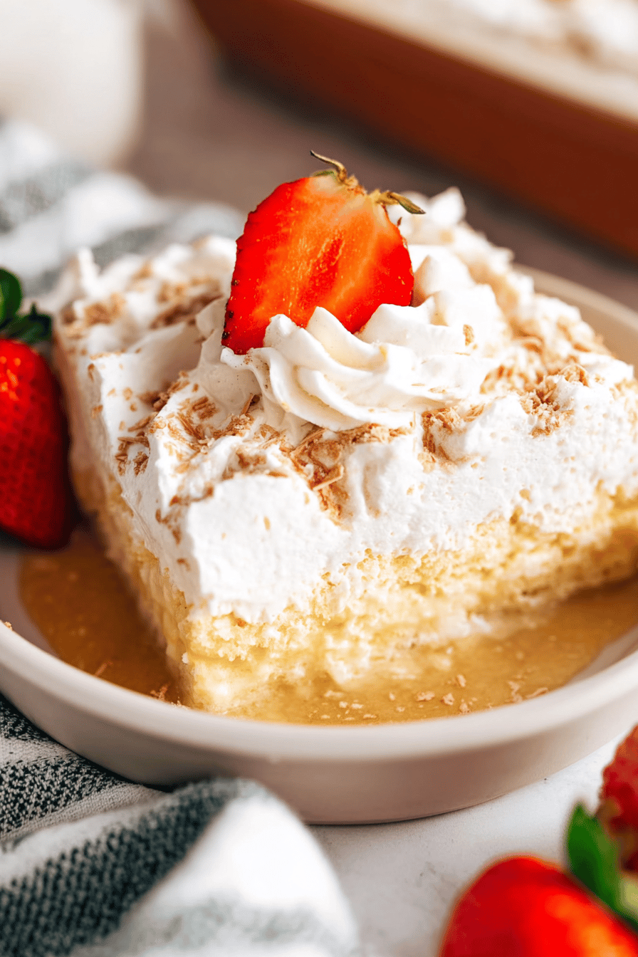 Tres Leches Cake Recipe With Creamy Milk Soak And Moist Sponge 6 Tres Leches Cake