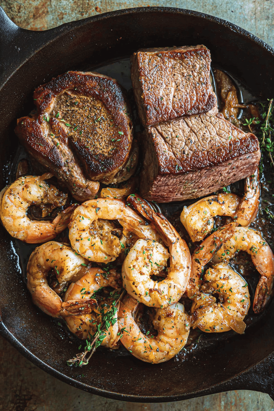 Surf And Turf Recipe Featuring Juicy Steak And Succulent Shrimp 6 Surf And Turf Recipe