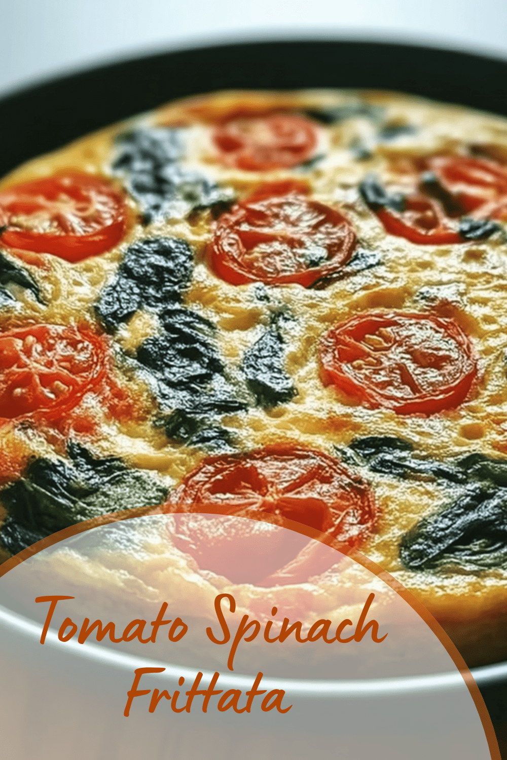 Spinach Tomato Cheese Frittata Recipe For A Simple Healthy Meal 7 Tomato Spinach Frittata