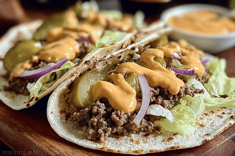 Big Mac Smash Tacos Recipe For Flavorful Homemade Tacos 8 Big Mac Smash Tacos 2.Png