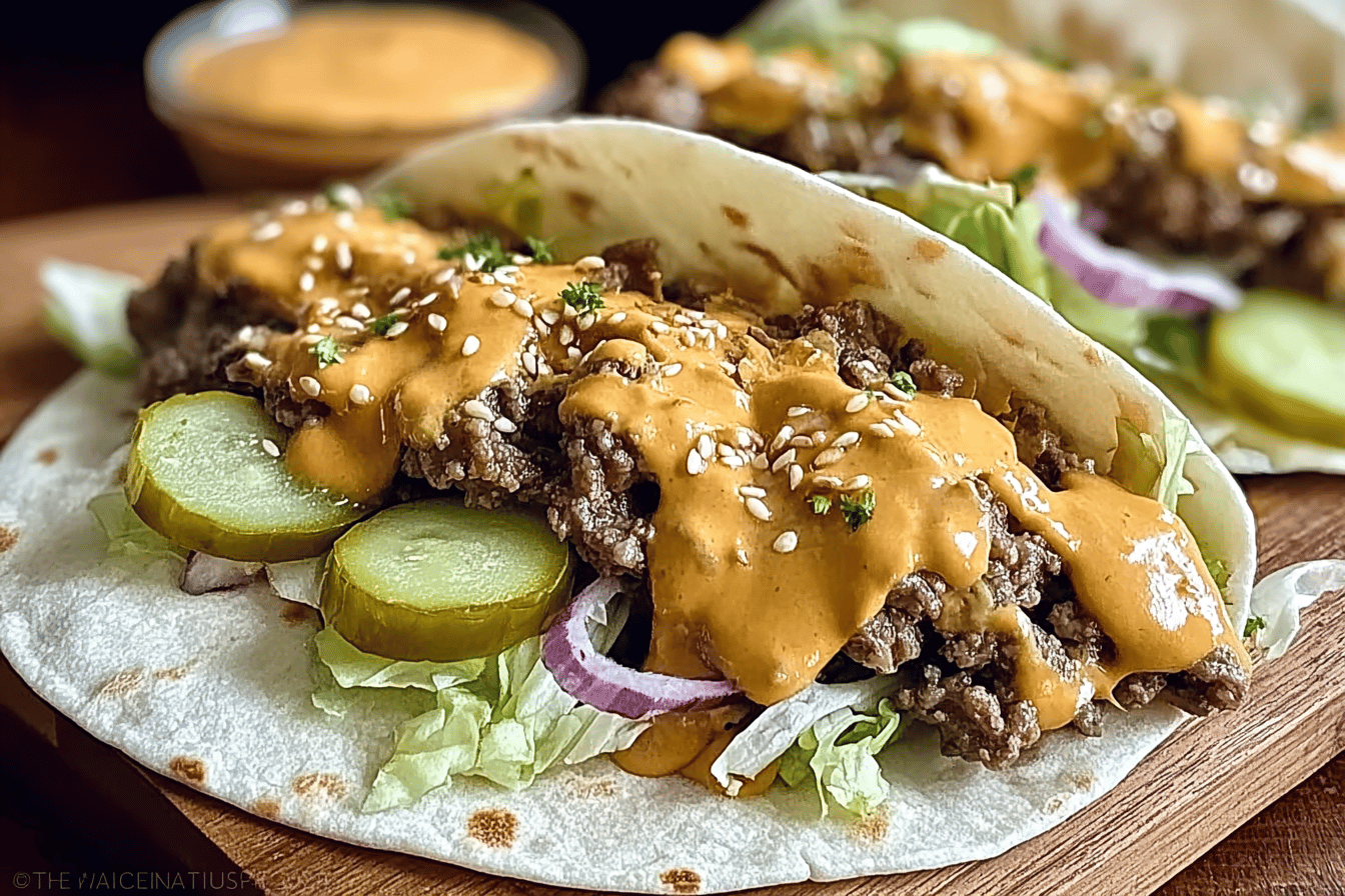 Big Mac Smash Tacos Recipe For Flavorful Homemade Tacos 6 Big Mac Smash Tacos