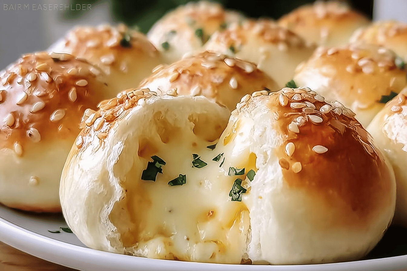 Garlic Cheese Bombs Recipe Easy And Crispy Homemade Snack 6 Cheesy Garlic Bombs