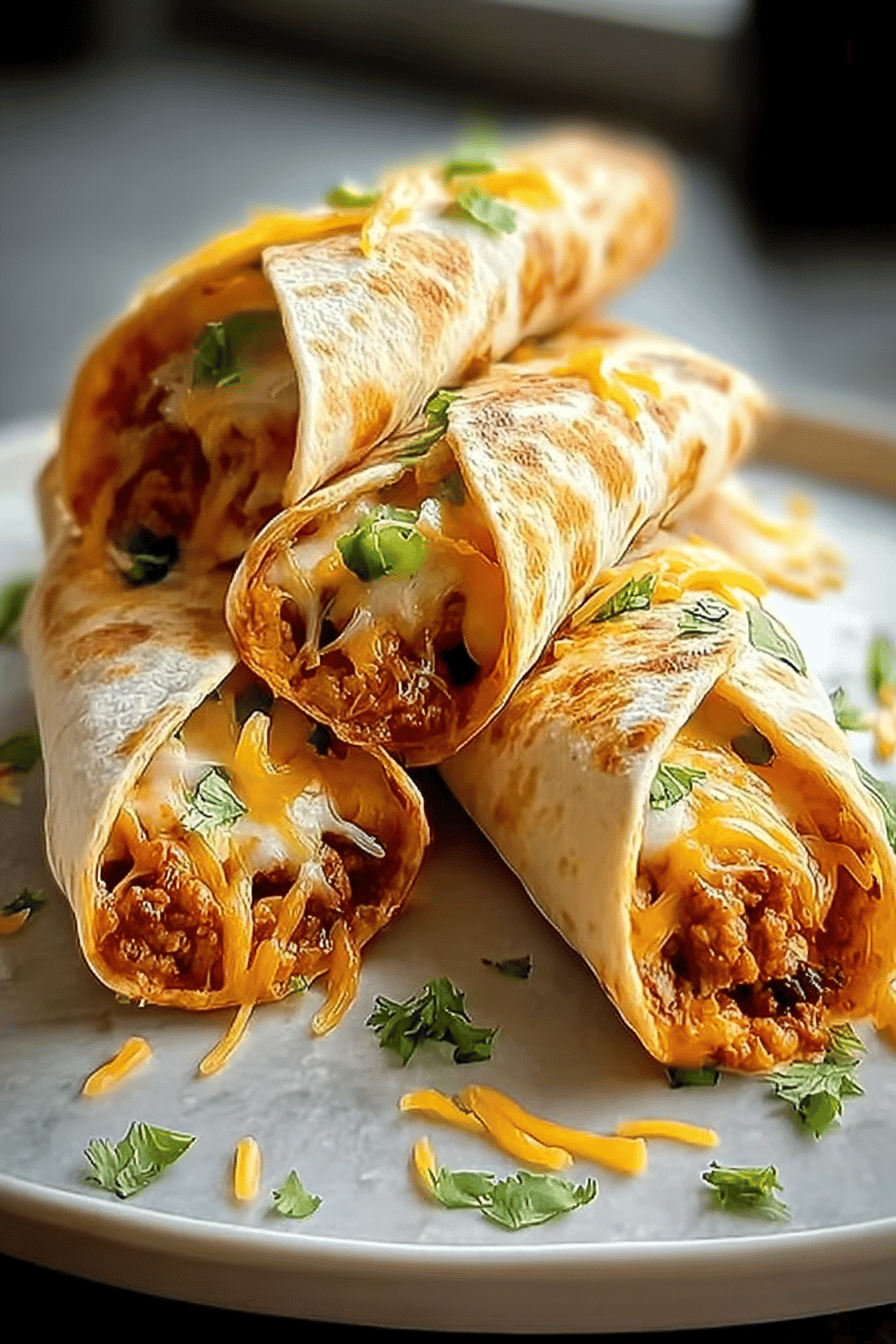 Cheesy Pocket Tacos