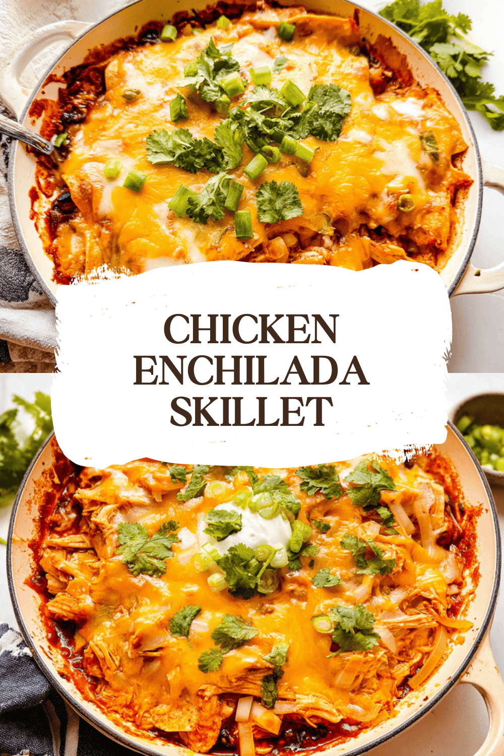 Chicken Enchilada Skillet
