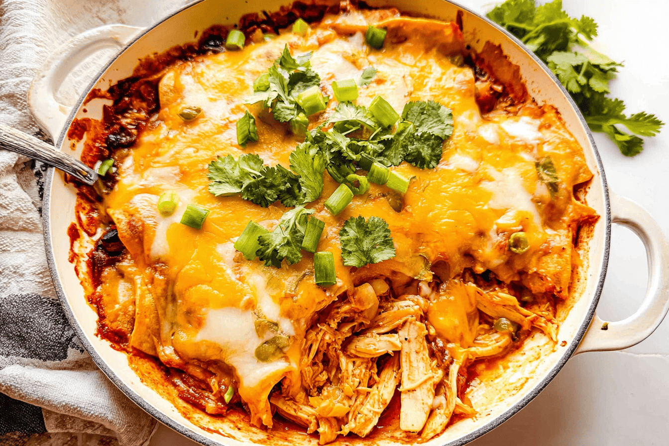 Chicken Enchilada Skillet