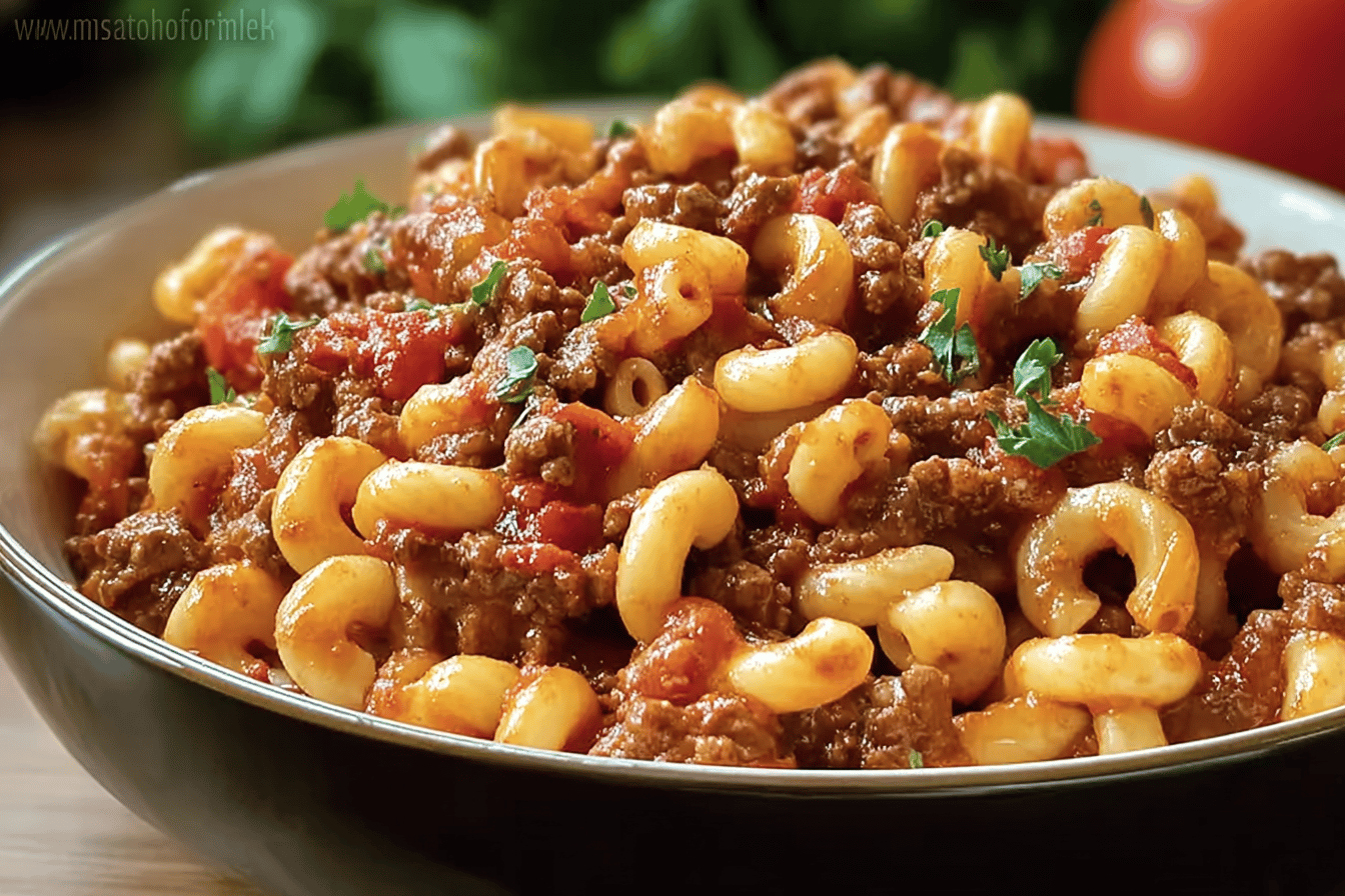 Classic Beefaroni Recipe