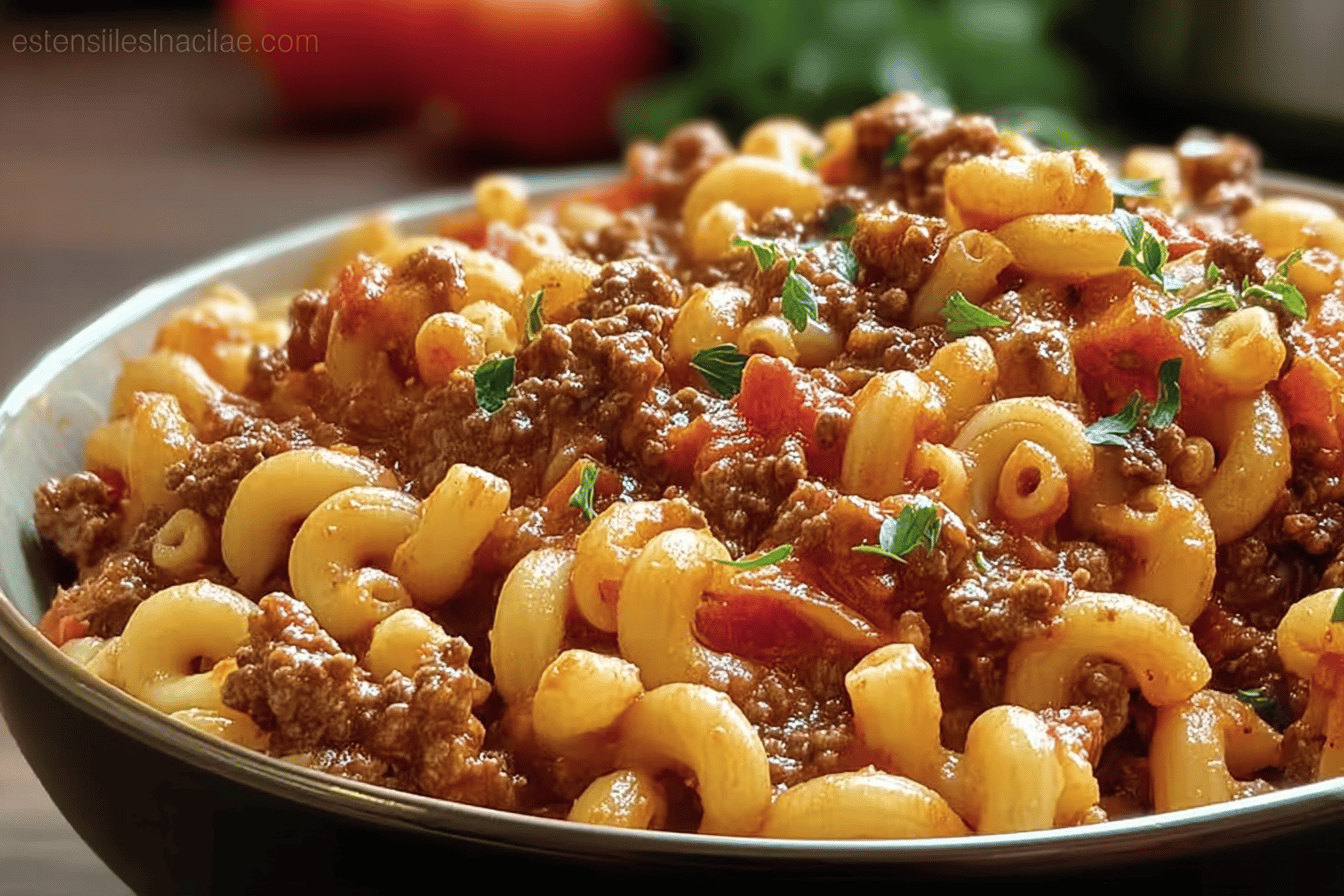 Classic Beefaroni Recipe