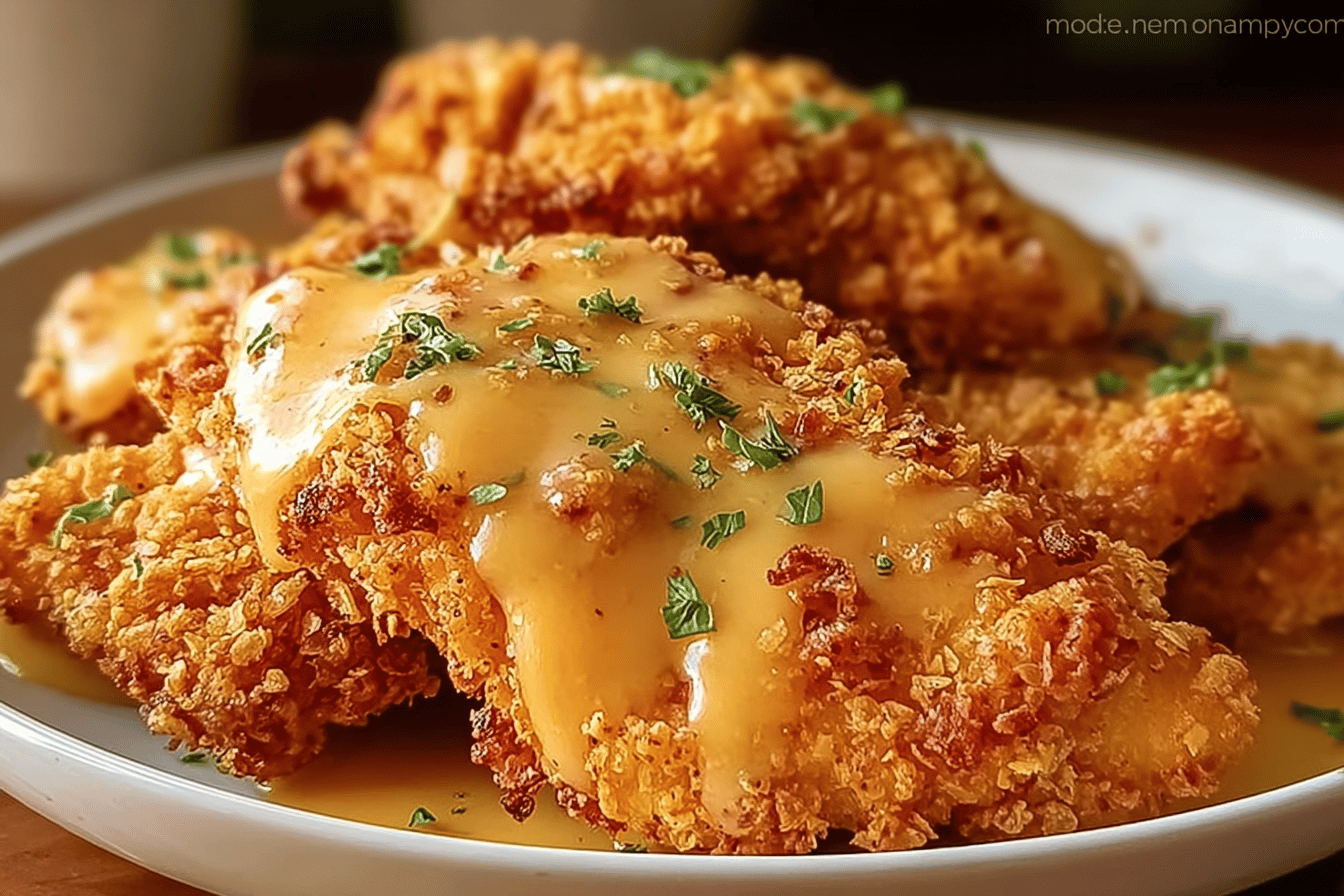 Crispy Ritz Cracker Chicken