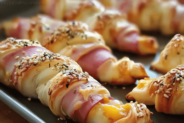 Baked Ham And Cheese Mozzarella Sticks Recipe For Easy Snacks 8 Ham And Cheese Sticks 93.Png