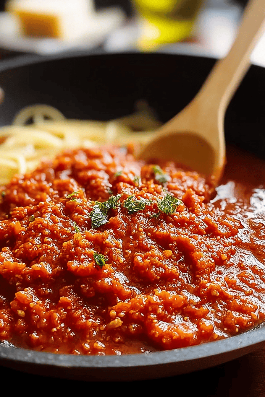 Homemade Spaghetti Sauce Recipe From Fresh Ingredients 6 Homemade Spaghetti Sauce