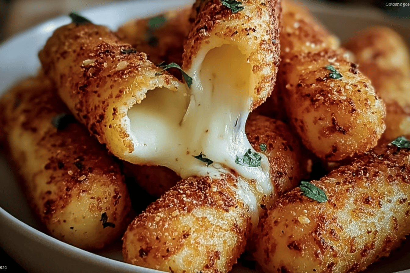 Homemade Mozzarella Sticks Recipe With Crispy Coating And Gooey Cheese 7 Mozzarella Cheese Sticks