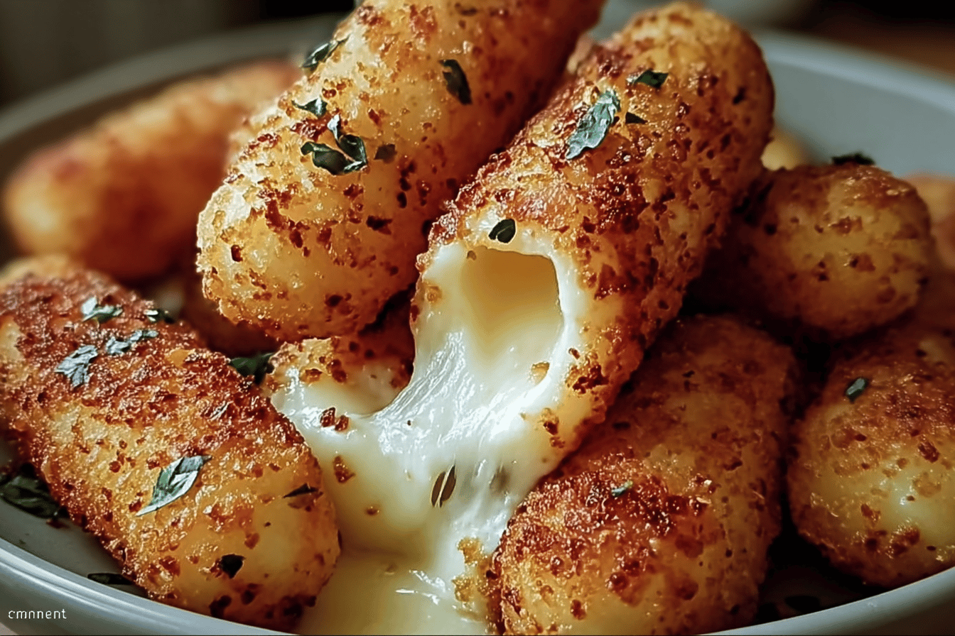 Homemade Mozzarella Sticks Recipe With Crispy Coating And Gooey Cheese 6 Mozzarella Cheese Sticks