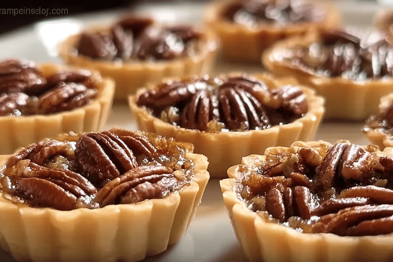 Mini Pecan Tarts Recipe With Buttery Crust And Sweet Filling 7 Pecan Tarts