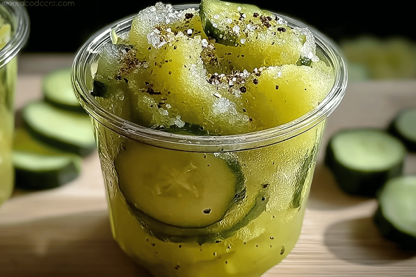 Pickle Slushy Recipe