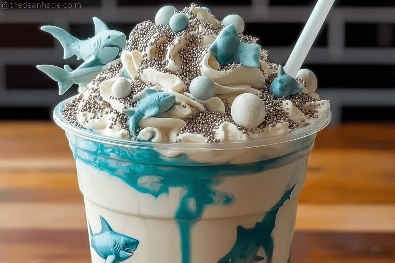 Shark Week Frappuccino Recipe