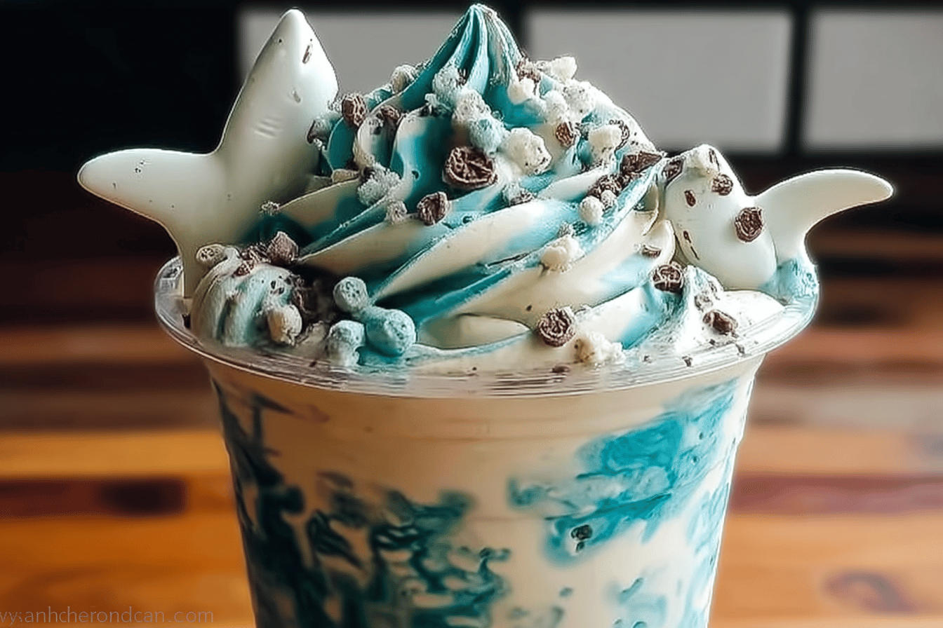 Shark Week Frappuccino Recipe