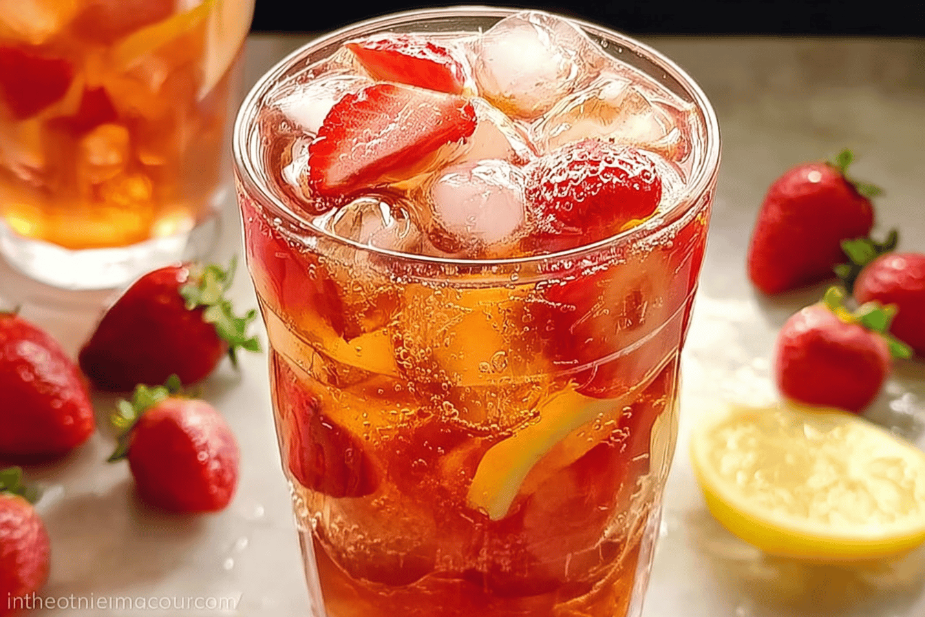 Strawberry Iced Tea
