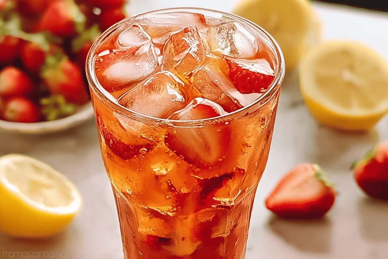 Strawberry Iced Tea