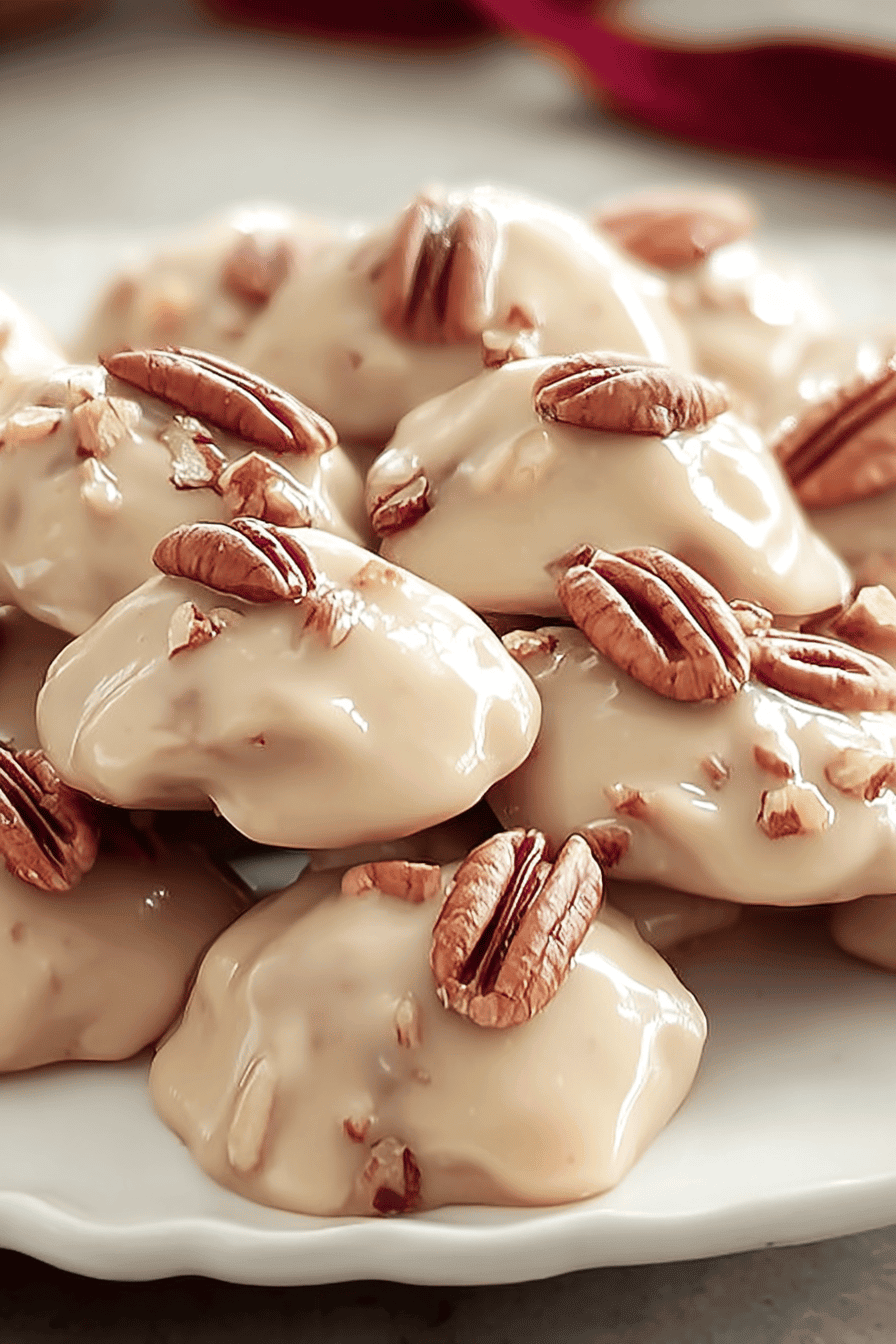 Vanilla Pecan Pralines