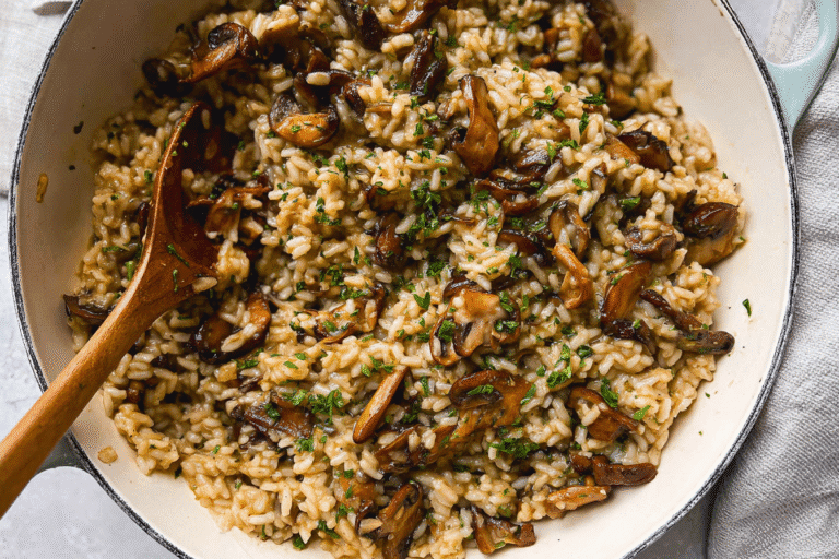 Mushroom Risotto Easy Creamy Perfection 8 Creamy Mushroom Risotto 90.Png