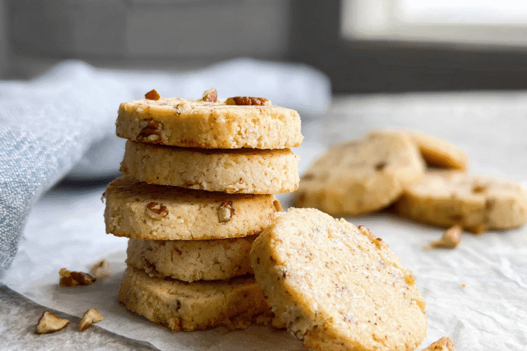 Pecan Shortbread Recipe For Buttery, Nutty Classic Cookies 8 Pecan Shortbread Cookies 34.Png