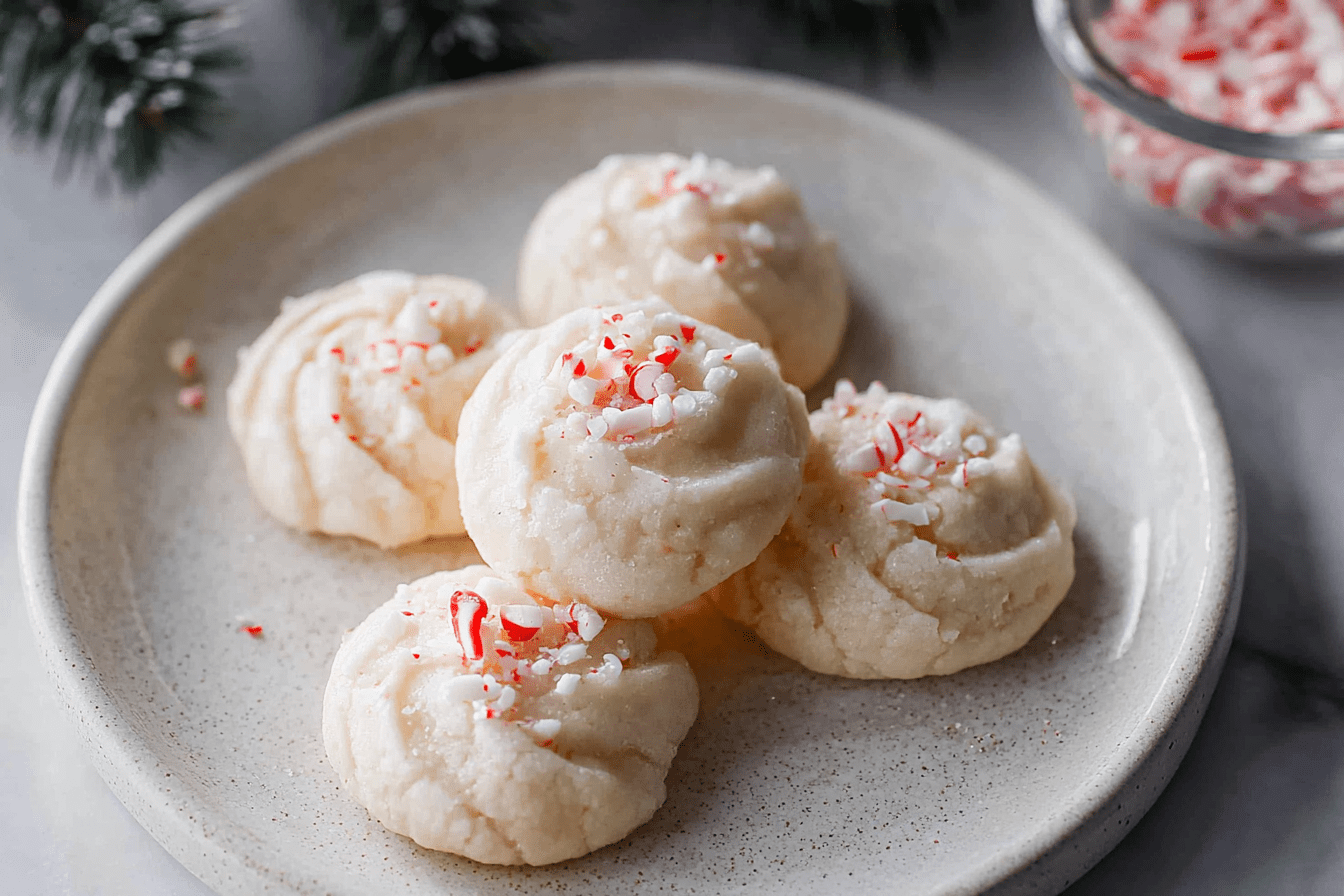 Peppermint Meltaways Recipe For Soft, Refreshing Holiday Treats 6 Peppermint Meltaways
