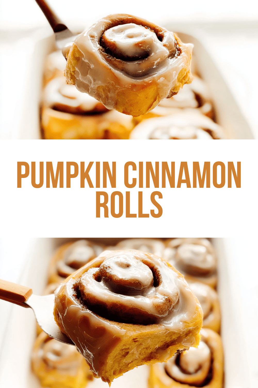 Pumpkin Cinnamon Rolls With Spiced Cream Cheese Glaze Recipe 4 Pumpkin Cinnamon Rolls
