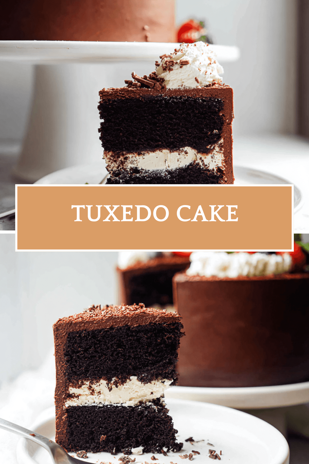 Tuxedo Cake Recipe Inspired By Costco'S Famous Flavor 7 Tuxedo Cake
