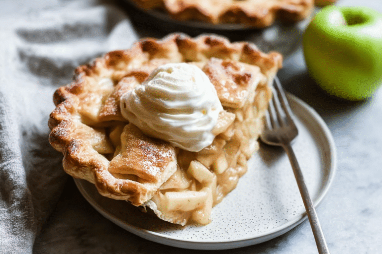 Apple Pie With Creamy Ice Cream Recipe For Classic Dessert Lovers 8 Apple Pie A La Mode 48.Png