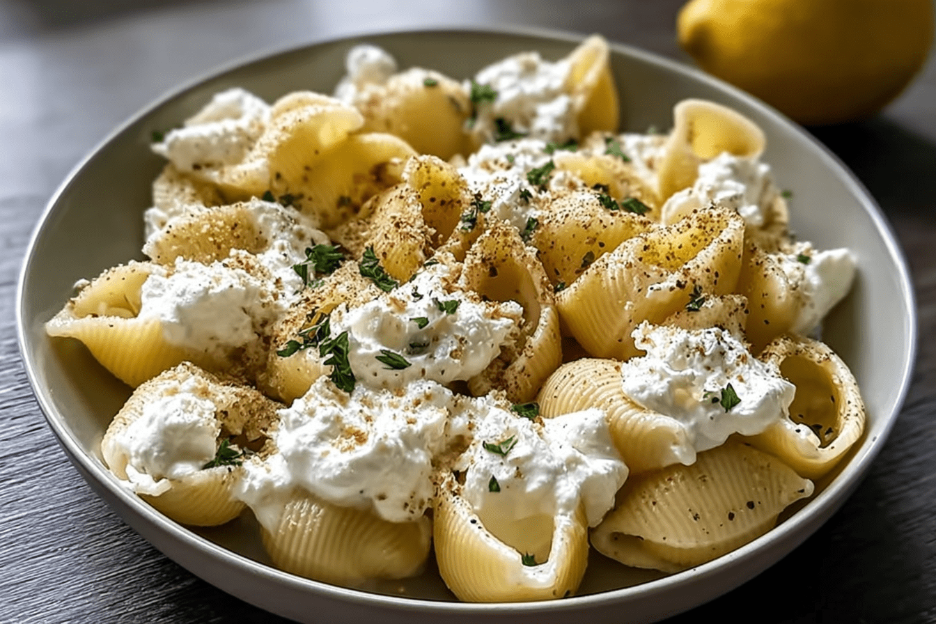 Burrata Pasta Shells