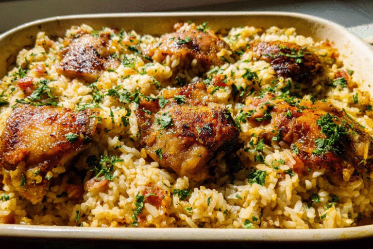 Chicken Thighs And Rice Casserole 43.Png