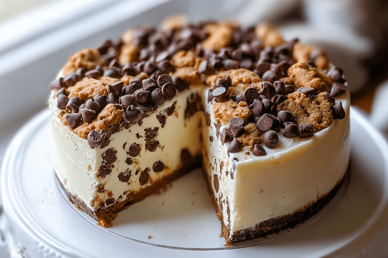 Chocolate Chip Cookie Cheesecake