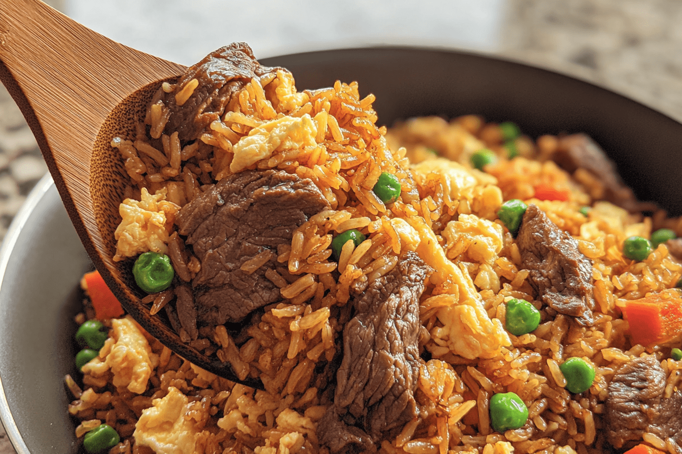 Classic Beef Fried Rice Recipe With Simple Ingredients And Bold Flavors 6 Classic Beef Fried Rice