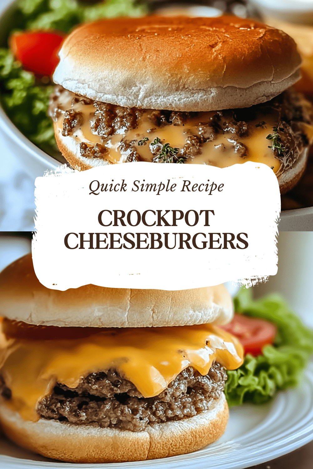 Crockpot Cheeseburgers