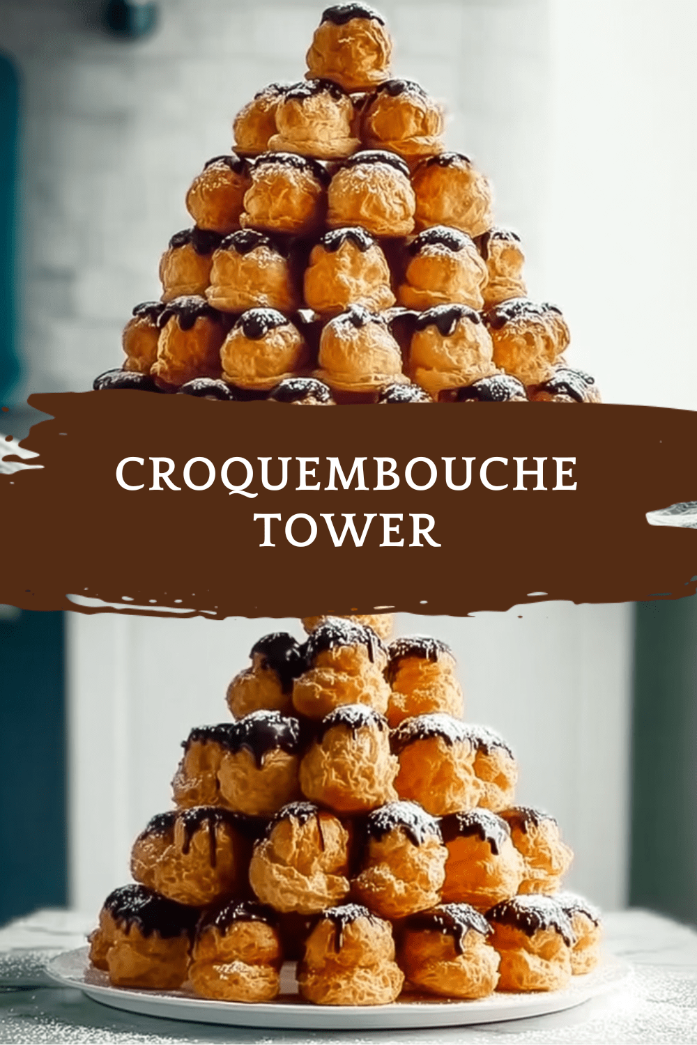 How To Make Croquembouche French Cream Puff Tower Recipe 7 Croquembouche Tower