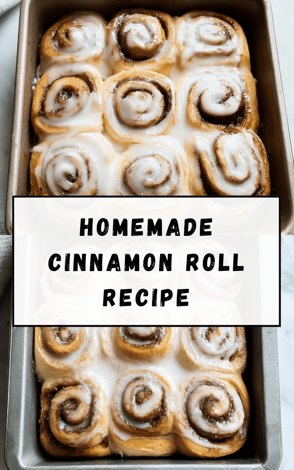 Easy Cinnamon Rolls Made From Scratch With Simple Ingredients 7 Homemade Cinnamon Roll Recipe
