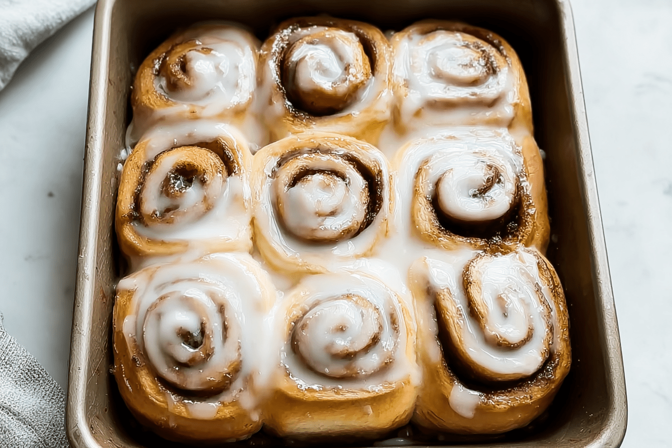 Easy Cinnamon Rolls Made From Scratch With Simple Ingredients 6 Homemade Cinnamon Roll Recipe
