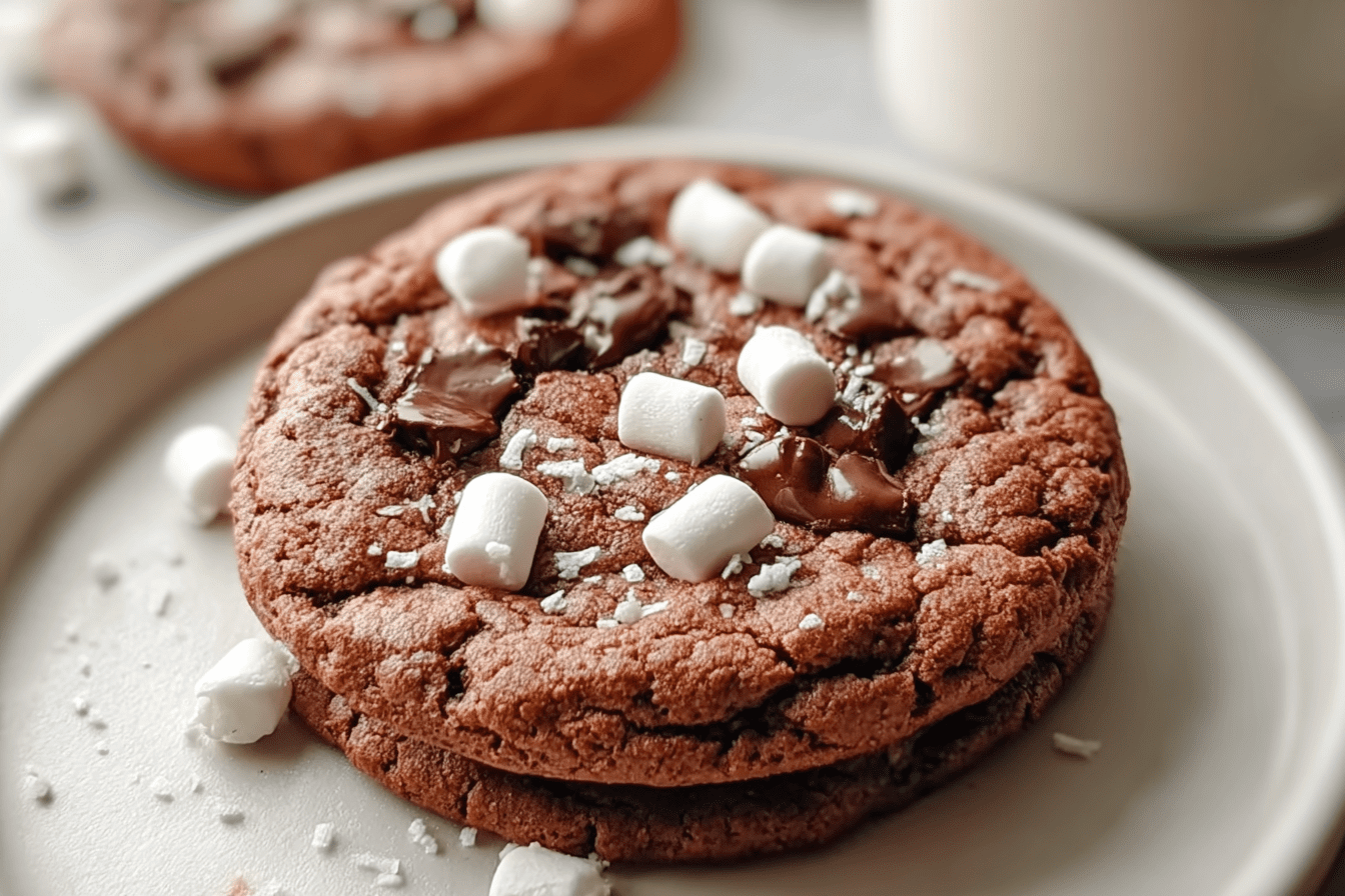 Hot Chocolate Cookies Recipe With Rich Cocoa And Melting Chocolate Chips 6 Hot Cocoa Cookies